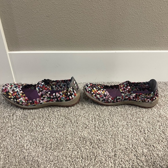 Zee Alexis Multi Woven Mary Jane Flats SAMMI - women’s size 39 US size 8 - Picture 5 of 6